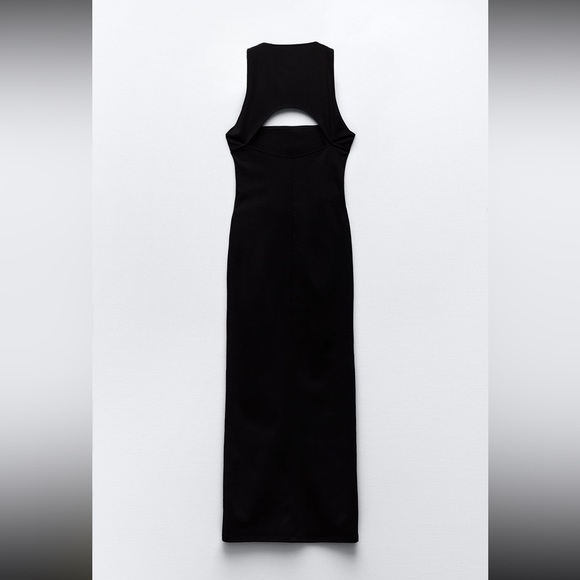 Zara limited edition bloggers favourite Cut out midi dress - Picture 8 of 9